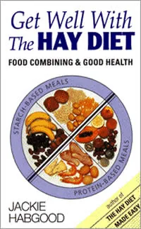Cover of Get Well With The Hay Diet, food combining and good health, by Jackie Habgood